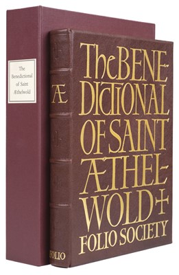 Lot 435 - Folio Society. The Benedictional of Saint Aethelwold, limited edition, 2001, 979/1000