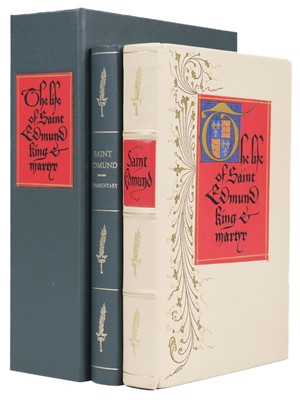 Lot 437 - Folio Society. The Life of Saint Edmund king & martyr, limited edition, 402/1000