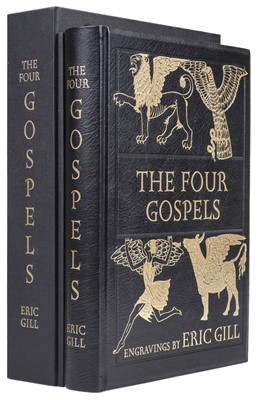 Lot 436 - Folio Society. The Four Gospels..., illustrated by Eric Gill, limited edition, 832/2750