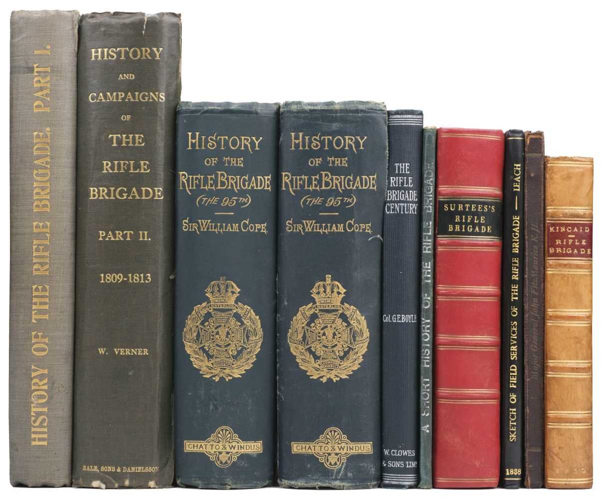 Lot 121 - Verner (Colonel Willoughby). History & Campaigns of the Rifle Brigade, 2 volumes 1912