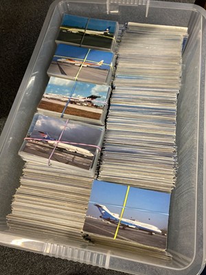 Lot 15 - Aviation Postcards. A collection of approximately 5000 + aviation postcards