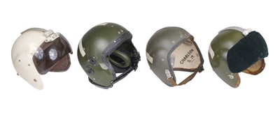 Lot 49 - Flying Helmets. An RAF Mk4A bone dome flying helmet by Helmets Ltd, Wheathampstead