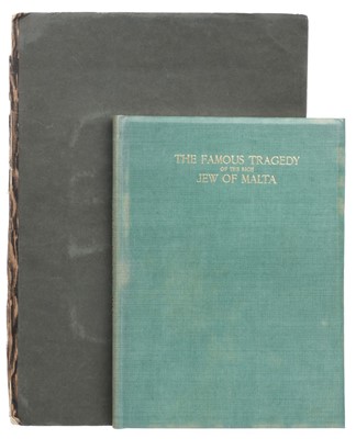 Lot 831 - Marlowe (Christopher). The Famous Tragedy of the Rich Jew of Malta, The Golden Hours Press, 1933