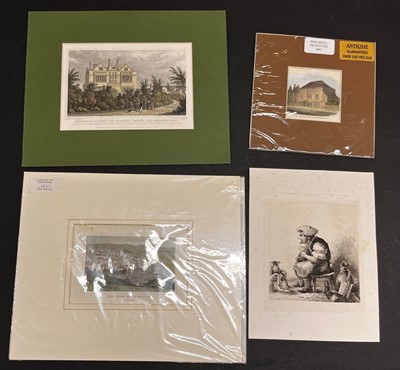 Lot 278 - Prints & Engravings. A collection of approximately 290 prints, mostly 19th century