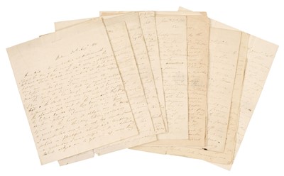 Lot 290 - Peninsular War. A Series of 10 Autograph Letters Signed by Capt. John Massey, 1811-1812