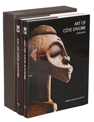 Lot 394 - Barbier (Jean Paul, editor). Art of Côte D'Ivoire..., 2 volumes, 1st edition, 1993