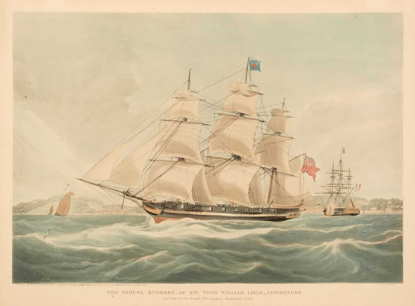 Lot 284 - Rosenberg (Charles). The Samuel Enderby of 422 Tons...., 1835 [but later impression]