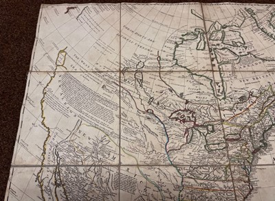 Lot 202 - North America. Rocque (John), A General Map of North America..., circa 1762