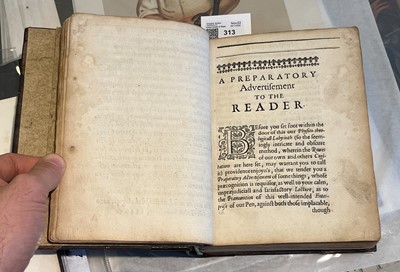 Lot 313 - Charleton (Walter), The Darknes of Atheism Dispelled by the Light of Nature