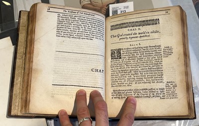Lot 313 - Charleton (Walter), The Darknes of Atheism Dispelled by the Light of Nature