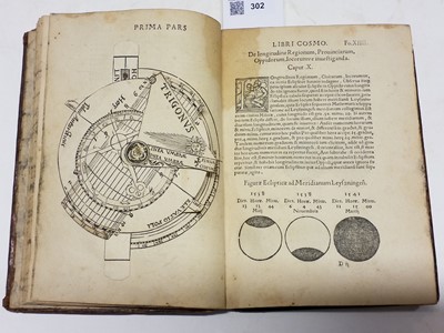 Lot 302 - Apianus (Petrus). Cosmographia. Antwerp: Arnold Berckmann, 1540