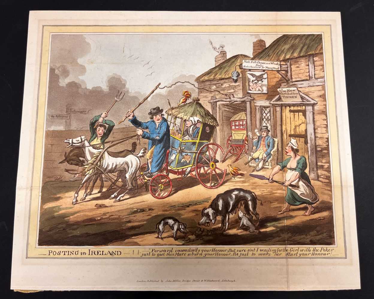 Lot 261 - Irish caricatures. A collection of 13
