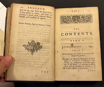 Lot 323 - Cheyne (George). The English Malady: or, a treatise of nervous diseases of all kinds, 1733