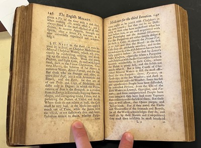 Lot 323 - Cheyne (George). The English Malady: or, a treatise of nervous diseases of all kinds, 1733