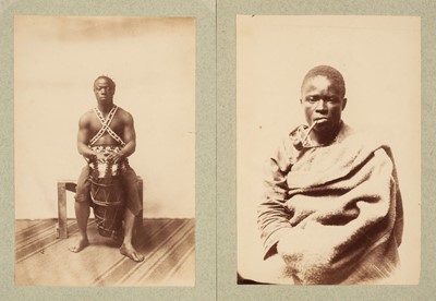 Lot 3 - Africa. Portraits of West African Men in a Studio, 1889 .., and others