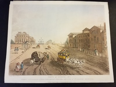 Lot 287 - Rowlandson (Thomas & Dagaty Delini). Views of London, the set of 6, R. Ackermann, 1809