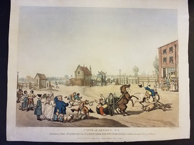 Lot 287 - Rowlandson (Thomas & Dagaty Delini). Views of London, the set of 6, R. Ackermann, 1809