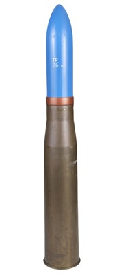 Lot 302 - Munition. An inert 4.5inch Naval round for a British QF gun