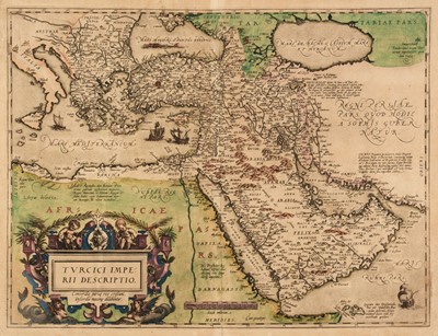 Lot 222 - Turkish Empire. Ortelius (Abraham), Turcici Imperii Desccriptio [1579]