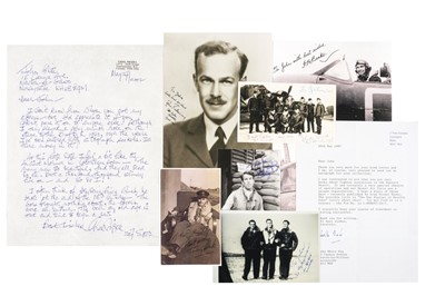 Lot 34 - Battle of Britain Autographs. A fine collection of 189 Autograph Signatures