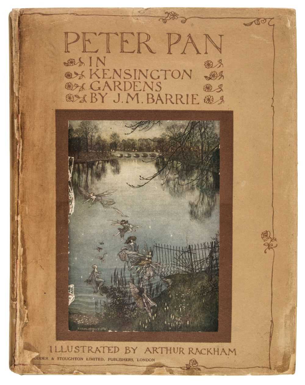Lot 599 - Rackham (Arthur, illustrator). Peter Pan in Kensington Gardens from The Little White Bird