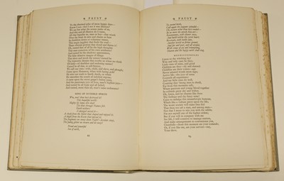 Lot 650 - Clarke (Harry, illustrator). Faust by Goethe, from the German by John Anster, 1925