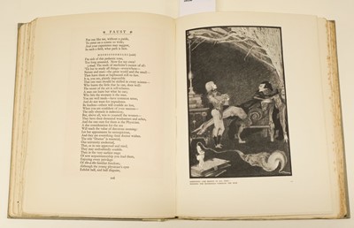 Lot 650 - Clarke (Harry, illustrator). Faust by Goethe, from the German by John Anster, 1925