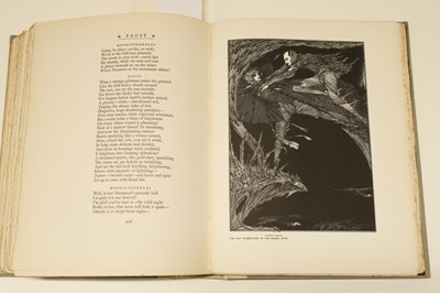 Lot 650 - Clarke (Harry, illustrator). Faust by Goethe, from the German by John Anster, 1925