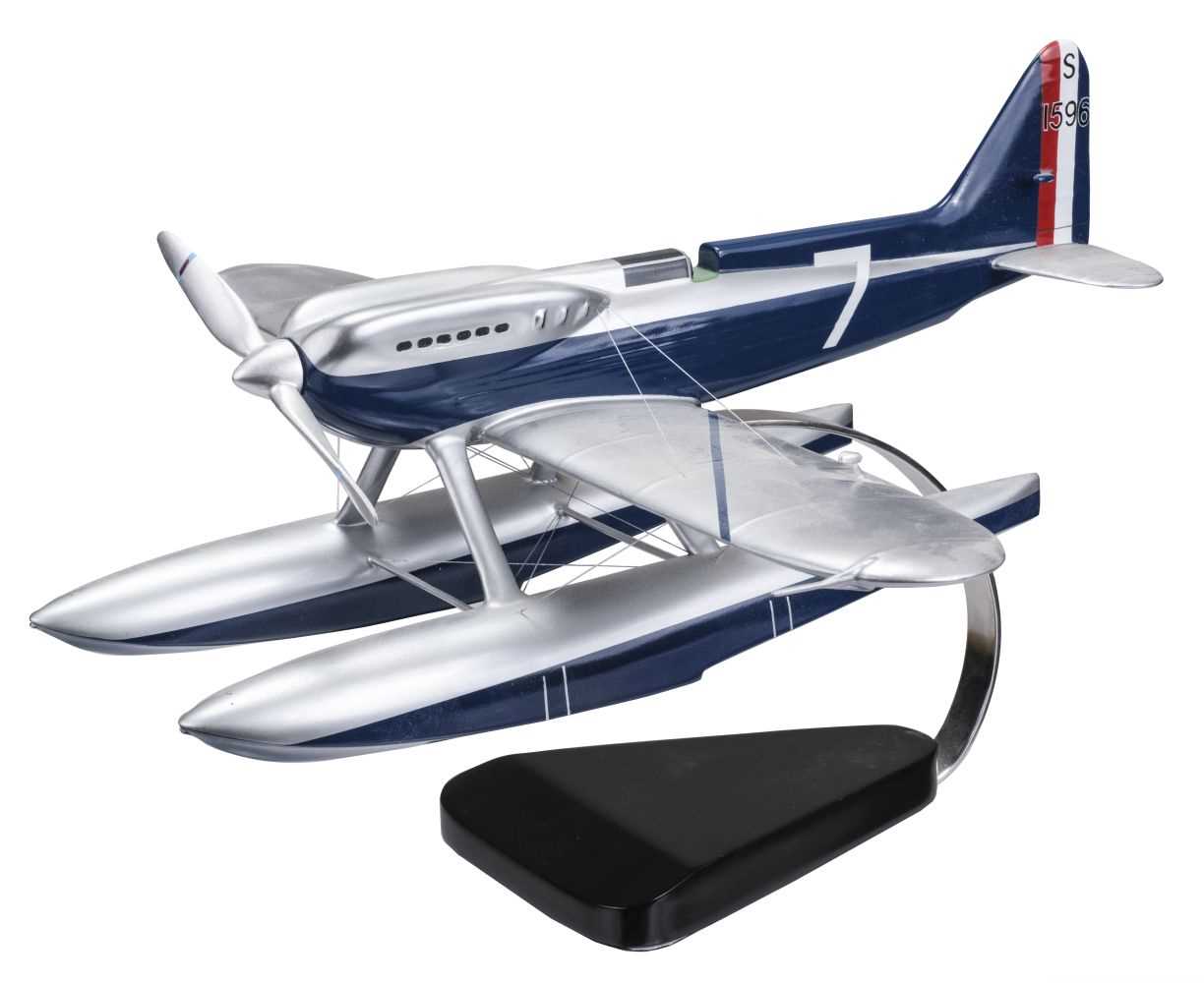 Lot 151 - Schneider Trophy. Supermarine S6 hand built model aircraft