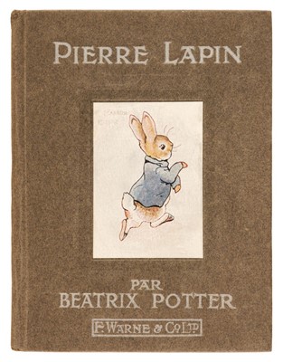 Lot 700 - Potter (Beatrix). Histoire de Pierre Lapin, [1921], & others