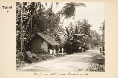 Lot 141 - Wrete (Konrad). Streifzüge Durch Ceylons Wunterwelt. Jahreswente 1893-1894, Hannover, June 1939