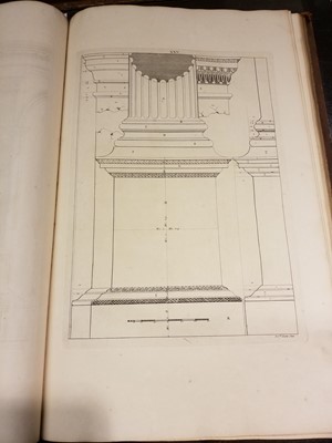 Lot 370 - Palladio (Andrea). The Architecture of A. Palladio; in four books ..., 1715