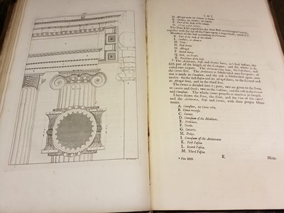 Lot 370 - Palladio (Andrea). The Architecture of A. Palladio; in four books ..., 1715