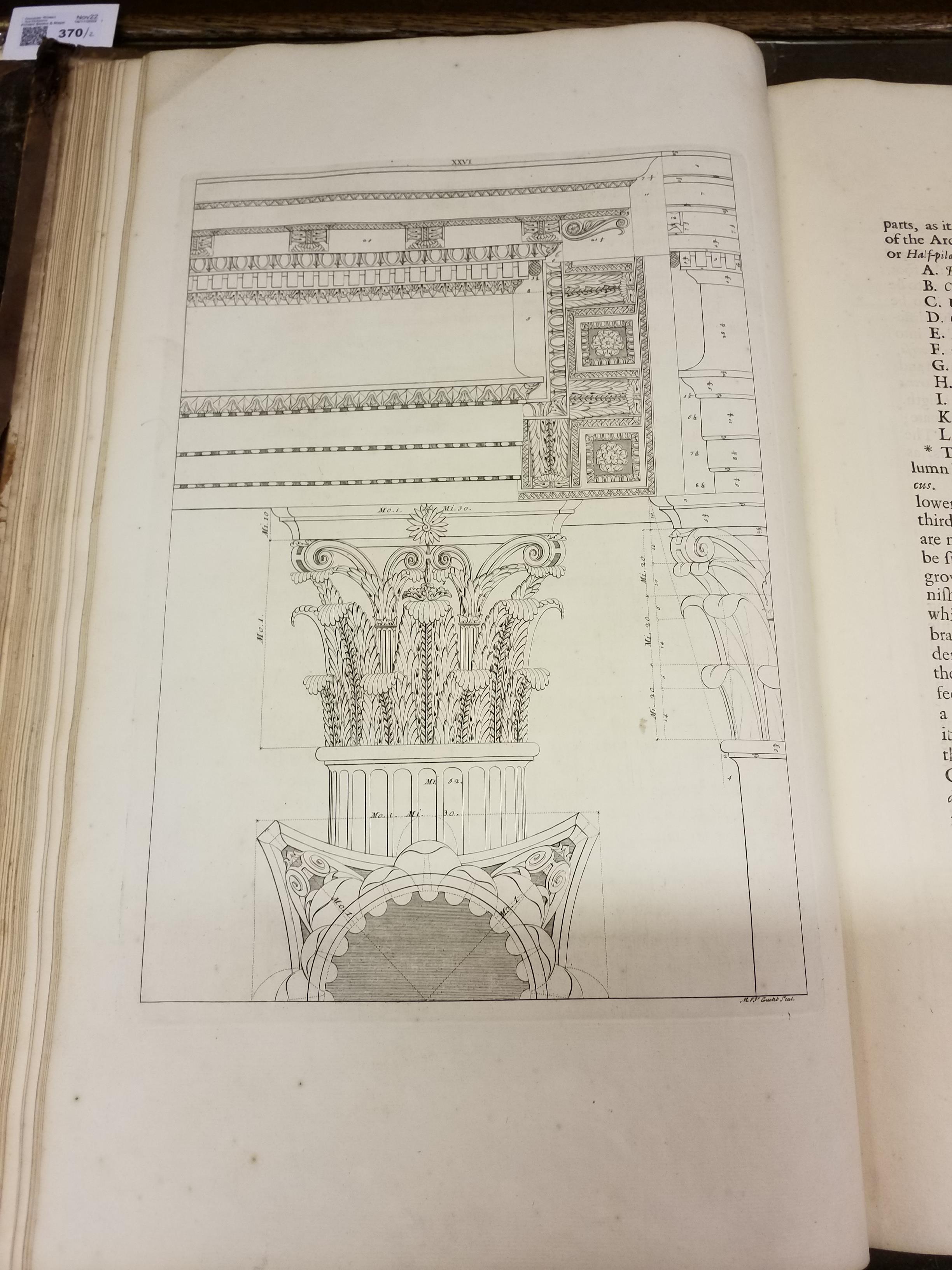 Lot 370 - Palladio (Andrea). The Architecture of A.