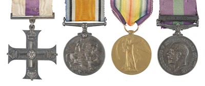 Lot 504 - Military Cross. Captain Oswald Bede Russell killed in action at Samawa