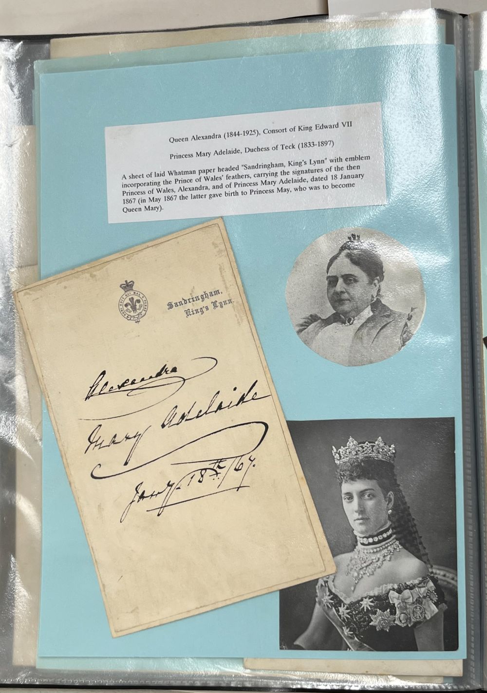 Lot 245 - Victorian Royalty. A well-presented