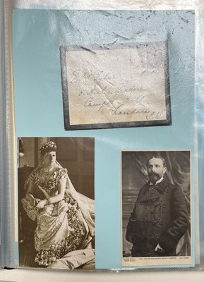 Lot 245 - Victorian Royalty. A well-presented collection of approx. 50 mostly Autograph Letters Signed