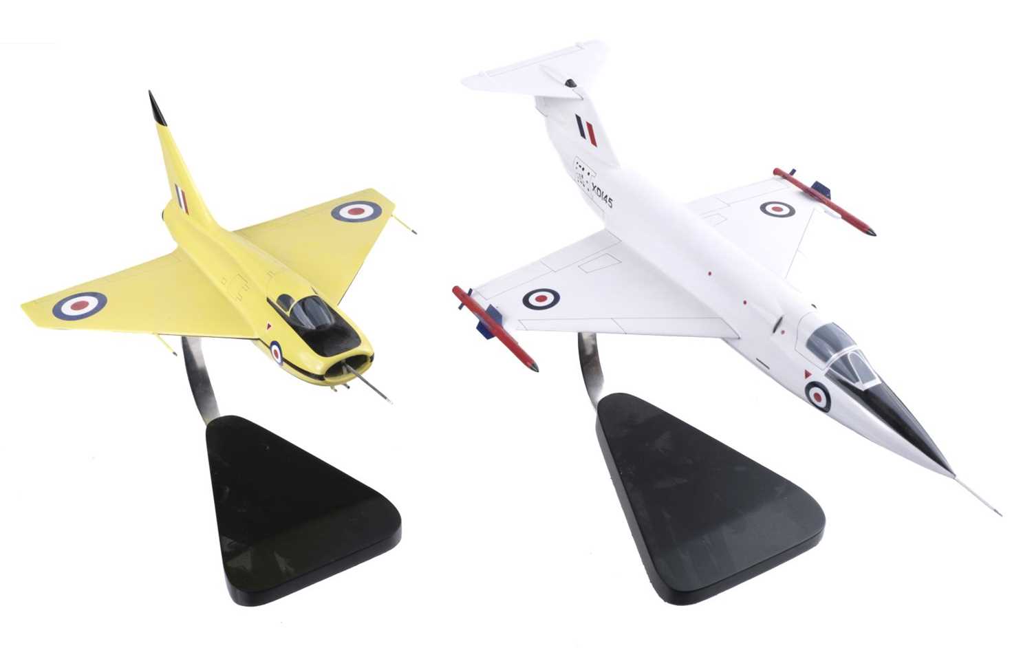 Lot 147 - Royal Air Force. Saunders-Roe S.R.53 XD145 and Fairy Delta 1 (FD1) VT935