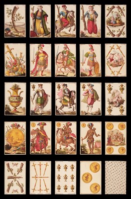 Lot 524 - Spanish playing cards. Four Empires design, [Felipe Ocejo, Madrid], circa 1810, & 2 others