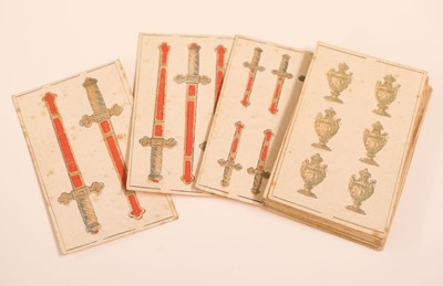 Lot 524 - Spanish playing cards. Four Empires design, [Felipe Ocejo, Madrid], circa 1810, & 2 others