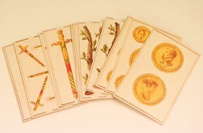 Lot 524 - Spanish playing cards. Four Empires design, [Felipe Ocejo, Madrid], circa 1810, & 2 others