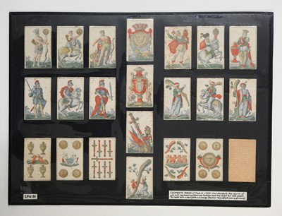 Lot 524 - Spanish playing cards. Four Empires design, [Felipe Ocejo, Madrid], circa 1810, & 2 others