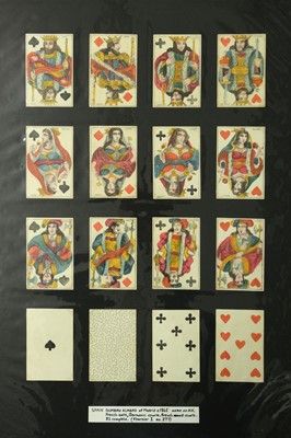 Lot 524 - Spanish playing cards. Four Empires design, [Felipe Ocejo, Madrid], circa 1810, & 2 others