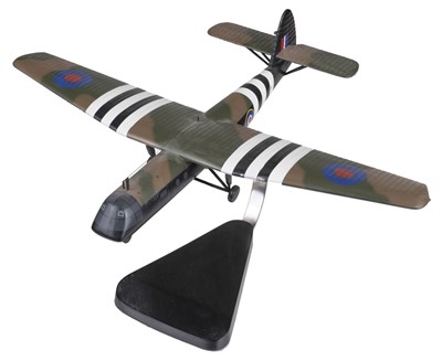 Lot 133 - Royal Air Force. Airspeed Glider LH319 model aircraft and Avro Anson