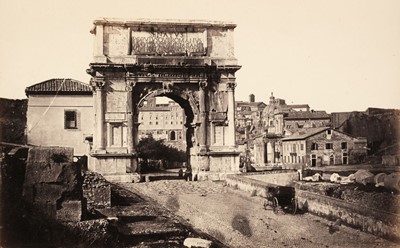 Lot 88 - Macpherson (Robert, 1811-1872). Arch of Titus, looking West, Rome, c. 1860