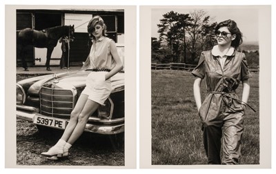 Lot 50 - Fashion. Approx. 115 fashion photographs from the archives of Country Life magazine, c. 1979