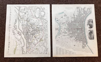 Lot 213 - S. D. U. K. A collection of 75 City plans, circa 1840