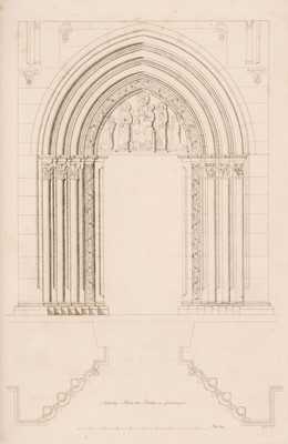 Lot 365 - Moller (Georg). Beiträge zur Kenntniss der deutschen Baukunst des Mittelalters, 1821