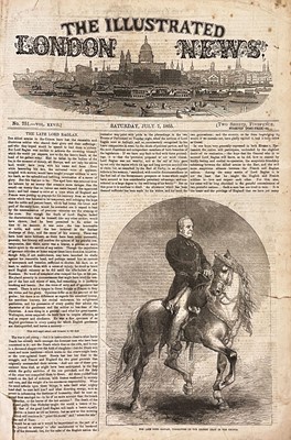 Lot 260 - Illustrated London News. Volumes 24-27 & 30-31, 1854-55 & 1857