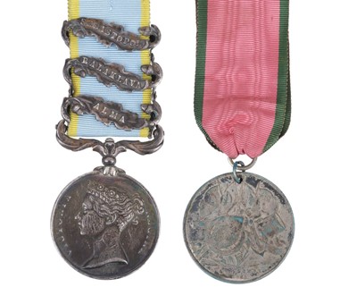 Lot 511 - Pair: Private T. Brown, 93rd (Argyle & Sutherland Highlanders) Foot